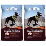 Meat Up Puppy Dry Dog Food Real Chicken , 10 kg (Buy 1 Get 1 Free), Total 20 Kg Pack