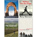 Rory Stewart 4 Books Collection Set (Politics On the Edge [Hardcover], The Places In Between, Occupational Hazards, The Marches)