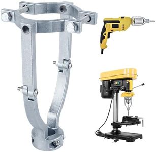 Garaook Square Hole Drill Bit Adapter, Galvanize Mortising Attachment for Drill Press, Only Compatible with Bench Drill Press and Corded Drill Featuring The Non-Rotating Clamping Bearing