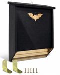 Xeeol Bat Houses, Large Wooden Bat Boxes for Outside Outdoors, Two Chamber Design Bats House Kit