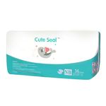 Cute Seal New Born Tape Style Baby Diapers (New Born) Pack of 36 (5 kgs)