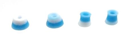 SPITBOARDS Swirl Bushings Duro Series 78A Fingerboard Blue-White