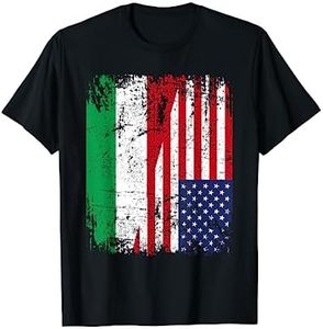 AMERICANA USA ITALIA Bandiera Amicizia | USA Maglietta