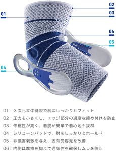 Bauerfeind EpiTrain Elbow Support – Size 4 Compression Brace