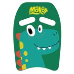 MoKo Swim Kickboard, Cartoon Swimming Training Kick Board Pool Exercise Equipment Promote Natural Swimming Position Water Fun Tool for Kids, Dark Green Dinosaur