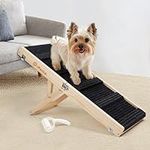 Wooden Folding Dog Ramp for Bed iPe