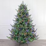 Holiday Stuff 8ft Western Mountains Blue Spruce (8ft Pre-lit)