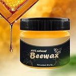 Wood Seasoning Beewax - Traditional Beeswax Polish for Wood & Furniture, All-Purpose Beewax for Wood Cleaner and Polish Wipes - Non Toxic for Furniture to Beautify & Protect (1 pack)