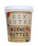 SIXNUTRI All Natural Stone Ground Keto Diet Vegan Mix Nut Butter (Almonds, Cashews, Sunflower Seeds and Medjoul Dates)-1 KG