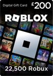 Roblox Digital Gift Code for 22,500 Robux [Redeem Worldwide - Includes Exclusive Virtual Item] [Online Game Code]