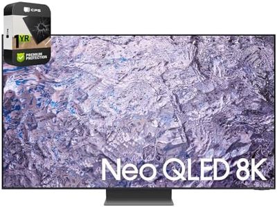 SAMSUNG QN75QN800C 75 Inch Neo QLED 8K Smart TV Bundle with 1 YR CPS Enhanced Protection Pack (2023 Model)