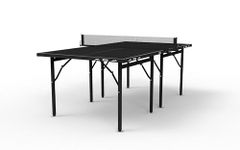 Stag Iconic Midi Table Tennis Table| Mid-Size Indoor-Outdoor Portable T.T Table with 12mm Top Thickness| Easily Foldable Space Saving Ping Pong Table