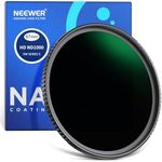 NEEWER 67mm ND1000 ND Lens Filter, Neutral Density Lens Filter with 10 Stops, Multi Resistant Nano Coated HD Optical Glass and Ultra Slim Black Matte Frame for Camera Lens