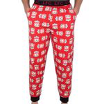 Liverpool FC Official Football Gift Mens Lounge Pants Pyjama Bottoms Red XXL