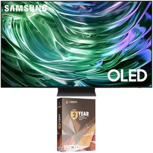 SAMSUNG QN42S90DAEXZA 42 Inch 4K OLED Smart TV with Dolby Atmos and 2 Year Amber Protection Plan (2024)