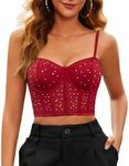 Avidlove Bustier Tops For Women Push Up Corset lingerie Y2K Sexy Going Out Party Club Top