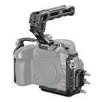 SmallRig HawkLock Quick Release Cage Kit for Panasonic LUMIX GH7 / GH6, with Top Handle Kit, Cable clamp for HDMI & USB-C, Built-in 1/4"-20 Threaded Hole, 3/8" -16 locating Holes for ARRI - 4825