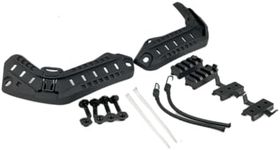 ATAIRSOFT Fast Helmet Accessory Rail Mount Kit Helmet Side Rail Guide with Lanyard Mounting Screws Black