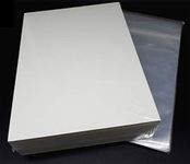 docsmagic.de 100 Golden Age Size Resealable Comic Bags + Backing Boards - Combo Pack 197 x 266 mm
