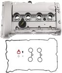 Upgraded Aluminum Engine Valve Cover with Gaskets 11127646555 Replacement for Mini Cooper S JCW R55 R56 R57 R58 R59 1.6L N14 Turbocharged Engine Replace 11127561714, 11127572854, 11127585907