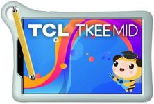 TCL Tkee Mid 4G Tablet for Kids, Display 8 Inch HD Eyesafe, Soft Case and Pen for Kids, 4080mAh Battery, Android 11, Ethereal Sky