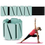 APRICA Adjustable Wrist & Ankle Weights for Women & Men, Set of 2 Wearable Wrist Weights Bracelets, 1 lbs Each, Ideal for Improving Fitness, Exercise, Walking, Jogging, Aerobics, Yoga & Pilates (SAGE)