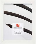 Craig Frames Confetti, Modern White Picture Frame, 24 x 36 Inch