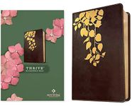 Holy Bible: New Living Translation, Cascade Deep Brown, Thrive Devotional Bible for Women