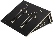 MYOYAY Bicycle Riding Ramp Skateboard Ramp Scooter Ramp Skate Ramp BMX Ramp Car Ramp Bike Ramp for Kids Outdoor Cycling Exercises - Single Board Ramp