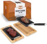 Yukon Glory™ SEAR 'N SERVE Set (BBQ Cast Iron Grill Pan Set)