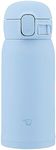 Zojirushi SM-WS36-AM Stainless Steel Mug, 12-Ounce, Airy Blue