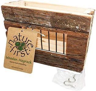 Nature First Wooden Hayrack Suitable for Small Animal Habitats