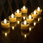 Solar Tea Lights Outdoor Waterproof