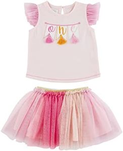 Mud Pie baby girls Set, Mud Pie Birthday Tutu Set 1st Birthday, One Birthday, 1T US