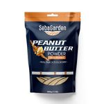 Seba Garden Pure Peanut Butter Powder, 500gr Defatted,No Sugar-No Salt Added, Healthy, Plant Based, Vegan Protein, Non-GMO, Certified Gluten Free and Vegan, Keto Friendly, Low Carb and Bpa-Free