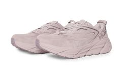 HOKA Unisex-Adult Clifton L Suede PMV - Pale Mauve Sneaker - 9.5 UK (1122571)