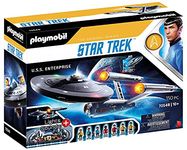 Playmobil Star Trek 70548 U.S.S. Enterprise NCC-1701, With AR app, light effects and original sounds, 10-99 years