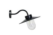 Garden Trading Swan Neck Light Crafted in Powder Coated Steel | H33 X W31 X D41cm