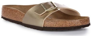 BIRKENSTOCK Men's Madrid Bs Sandals, Gold, 7 UK