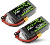 OVONIC Lipo Battery 850mAh 80C 11.1V 3S RC Battery with XT30 Connector for RC Plane DJI Quadcopter RC Airplane RC Helicopter RC Car Truck Boat 2pcs