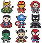 LitVibes DIY Diamond Painting,Mosaic Diamond 5D Stickers Art and Craft Kit for Kids & Children - (Superhero)