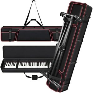 [Bag Only] Piano keyboard Case Compatible with Yamaha P71/P45P/143B 88 Key Weighted Slim Digital Pianos, Travel Carrying Holder for Electric Mechanical Keyboard Stand Performing Outdoors Home Practice