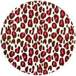 Pink Cheetah Background ~ Edible Cake/Cupcake Topper for 8 inch round cake or larger