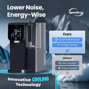 iSpring Hot & Cold RO Water System – RCD100HCG Reverse Osmosis