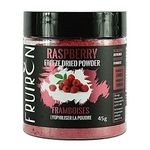 Fruiron Freeze Dried Raspberry Powder- 45 g (1.5 oz) | Pure Ground Freeze Dried Fruit, All Authentic, No Additives, Product of Canada