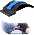 Juzr/Multi-Level Back Stretcher Posture Corrector Device for Back Pain Relief with Back Support Mate Magic Back Stretching Massage (Multicolour)