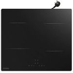 COVERCOOK Plug in Induction Hob 4 Cooking Burners Electric Cooktop, 60cm Bulit in Worktop Table top Hot Plate Cooker, Suitable for Iron, Stainless Steel and Alloy Pans, 13 Amp 2800W