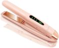 SUNMAY Voga 2 in 1 Cordless Hair Straighteners and Curler, Travel Wireless Portable USB Rechargeable Straightener, Mini Flat Iron Curling Wand with Titanium Plate –3 Temperature Levels, 5000mAh