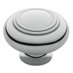 Baldwin 4447260 Ring Cabinet Pull, Bright Chrome