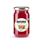 Bhuira|All Natural Guava Jelly|No Added preservatives|No Artifical Color Added|240 g|Pack of 1